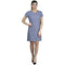 Multi Texture Crinkle Dress - DR620 Grey